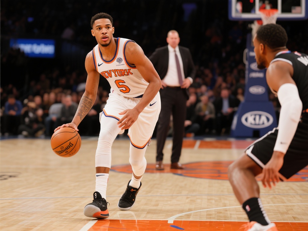 在篮球赛场上，球员的个人能力和团队配合往