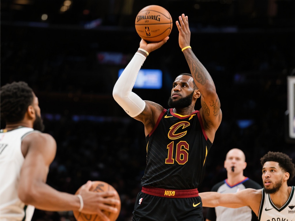 詹姆斯高效发挥，16分8板4助2断2帽助队取胜